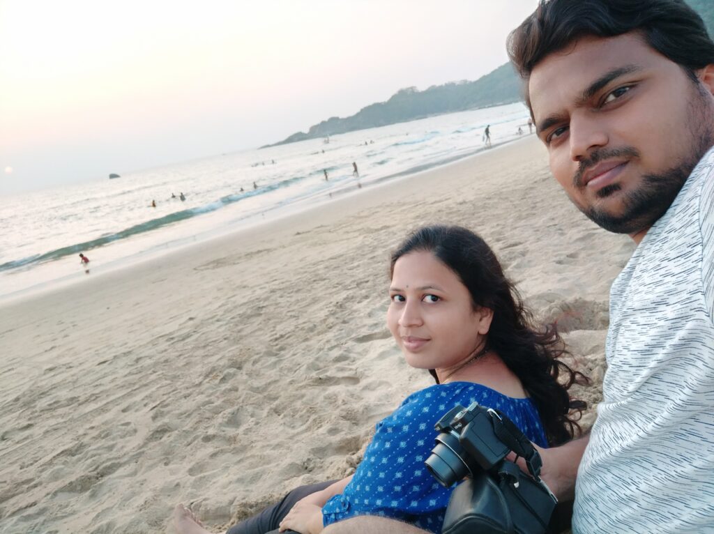 Morning walks at beach