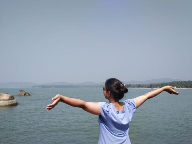 Goa Beach - agonda beach view