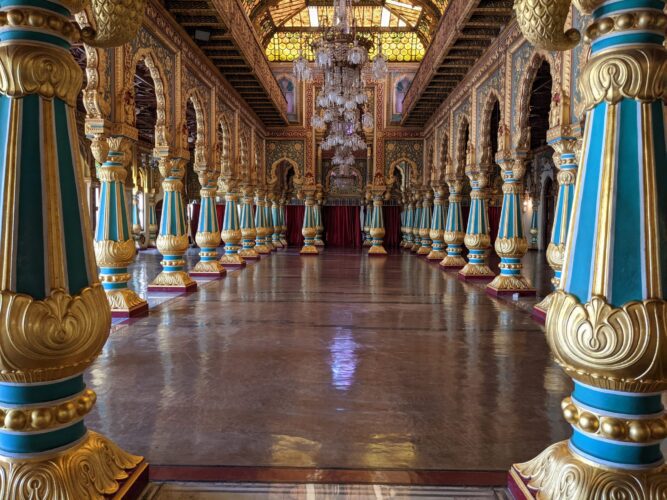 Mysore Palace Darbar hall