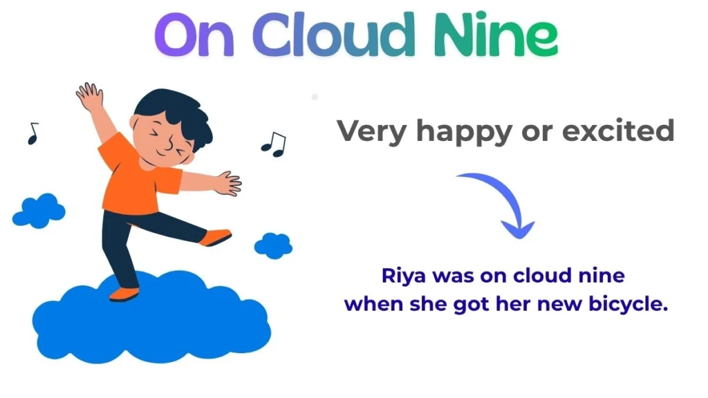 Idiom of The Day - On Cloud Nine Meaning & Examples
